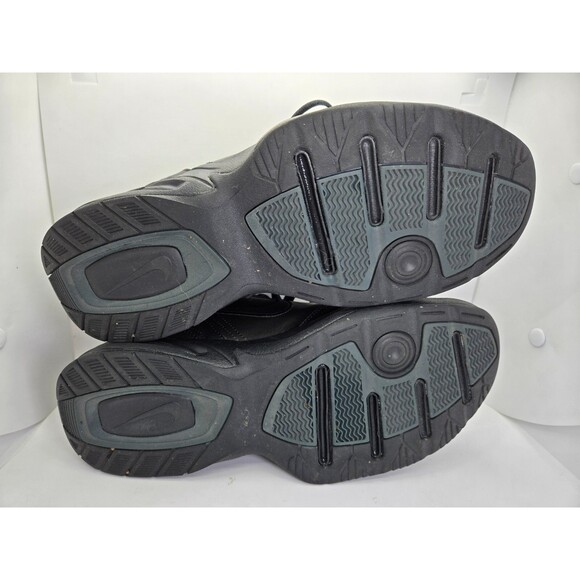 Nike Air Monarch IV Shoes Mens 11 Black Athletic Walking Running Casual Sneakers - Picture 7 of 8